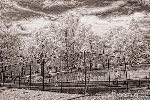 Country Tennis - D200 IR converted