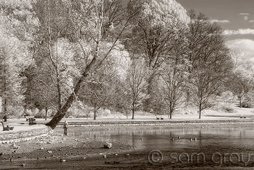 Boiling Springs Lake - D200 (IR) 24-120mm