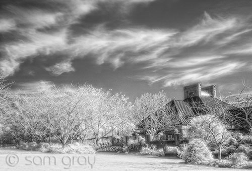 Meadowlark Gardens, Clouds - D200 (IR), 24-120mm